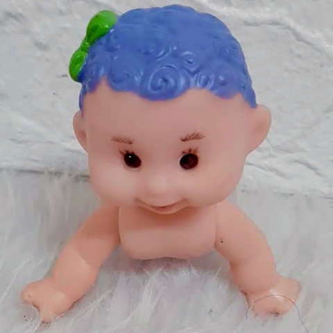 Búp Bê Nhựa Bé leo núi 9 cm 3.5 inch mắt 3D Doll (Hàng tồn kho)​​​​​​​