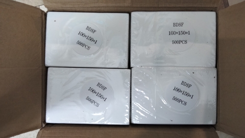 Giấy In Nhiệt Decal A6 Tệp 500 Tem, In Bill TMĐT, Có Sẵn Lớp Keo Tự Dính PVN3854