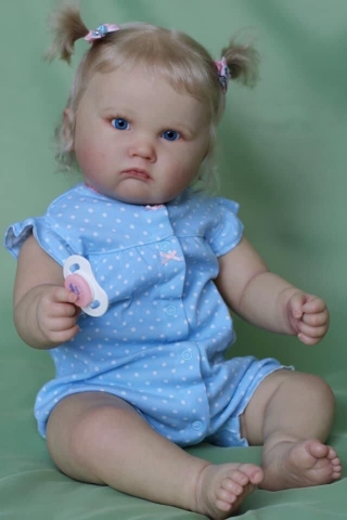 [Đủ mẫu] Búp Bê  Thân Gòn  Mềm Mại 60 cm = 24 inch Reborn Silicon Vinyl Doll