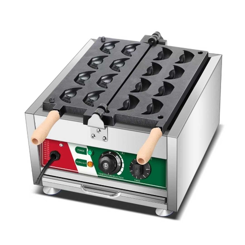 {Đủ Mẫu} Xài Điện, Xài Gas  Máy Nướng Bánh Đường Phố 1500W Waffle Maker Electric 220V EU PLUG