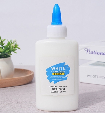 ✨ Keo Sữa Trong Suốt Đa Năng – Dán Gỗ, Vải, Giấy, DIY An Toàn ✨