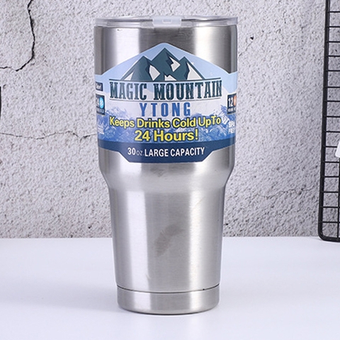 Ly Giữ Nhiệt Americano 900ml Inox 304 Đúc Liền Khối Cao Cấp Có Nắp Đậy Hình Núi Phú Sĩ