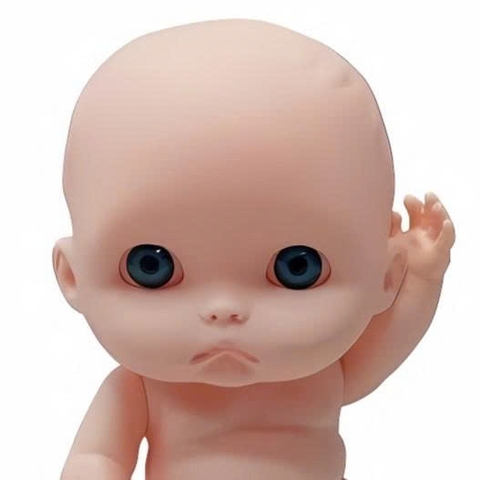 {Đủ Mẫu} Búp Bê Nhựa Cao Cấp Tái Sinh 21 cm 8 inch Mắt To 3D Reborn Vynil Baby Doll