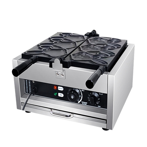 {Đủ Mẫu} Xài Điện, Xài Gas  Máy Nướng Bánh Đường Phố 1500W Waffle Maker Electric 220V EU PLUG