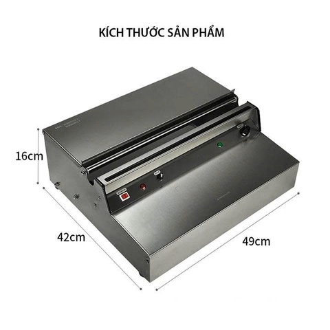 MÁY BỌC MÀNG THỰC PHẨM HW450 INOX – CẮT MÀNG TỰ ĐỘNG | PVN9679