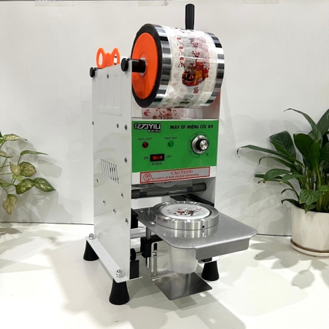 Máy Dập Cốc YILI B9 Máy Ép Miệng Ly Nhựa Thủ Công, Máy Dập Nắp Cốc Trà Sữa Bảo Hành 12 Tháng
