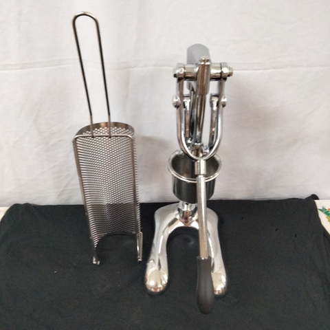 Máy Ép Khoai Tây Chiên Siêu Dài 30cm – Thép Không Gỉ – Tặng Kèm Vỉ Chiên | Dụng Cụ Làm Khoai Tây Nghiền Kiểu Pháp Dài | PVN5785