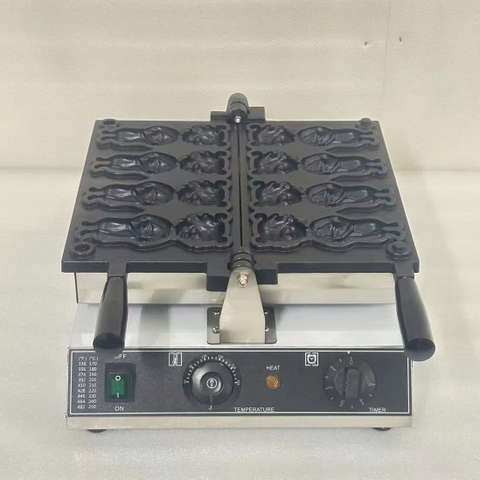 {Đủ Mẫu} Xài Điện, Xài Gas  Máy Nướng Bánh Đường Phố 1500W Waffle Maker Electric 220V EU PLUG