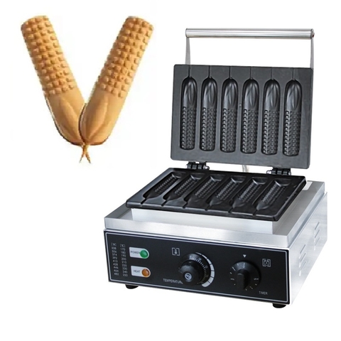 {Đủ Mẫu} Máy Làm Bánh Công Nghiệp Đường Phố Waffle Maker Electric 220V 1500W Machine