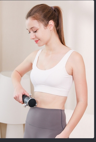 Máy Massage Mini Cầm Tay 4 Đầu Đa Năng Giảm Đau, Thư Giãn, Sạc Pin Tiện Lợi PVN9103