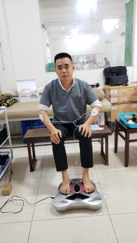 Máy Massage Chân Hồng Ngoại, Châm Cứu Xung Điện Vật Lý Trị Liệu EMS PVN6540