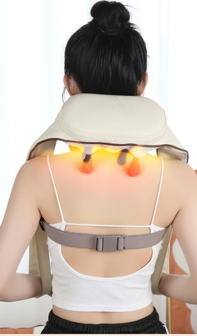 Máy Massage Cổ Vai Gáy 6D , Cải Thiện Sức Khỏe Tổng Thể Dành Cho Văn Phòng - Người Cao Tuổi
