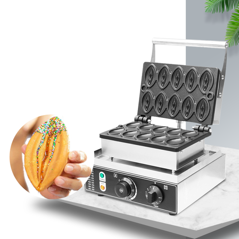 {Đủ Mẫu} Máy Làm Bánh Công Nghiệp Đường Phố Waffle Maker Electric 220V 1500W Machine