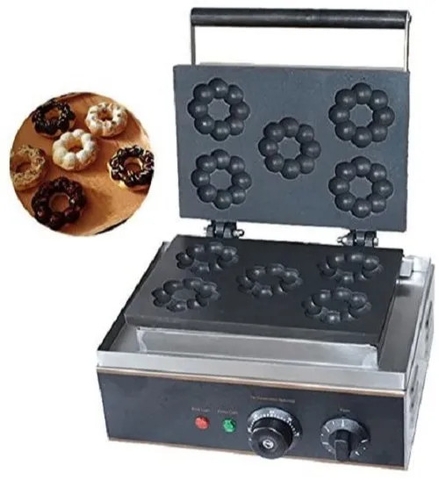 {Đủ Mẫu} Máy Làm Bánh Công Nghiệp Đường Phố Waffle Maker Electric 220V 1500W Machine