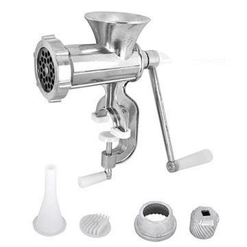 Máy Xay Thịt Quay Tay TB12 Lớn Đa Chức Năng Bằng Nhôm, Nhồi Lạp Xưởng, Xúc Xích, Xay Bột, Làm Mì SP002667