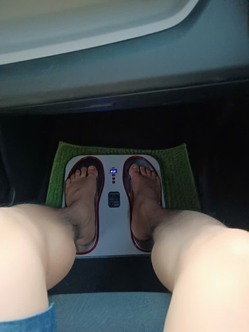 Máy Xung Điện Mini Mát Xa Chân EMS Sạc Thông Minh Tại Nhà, Văn Phòng, Spa, Xe Hơi PVN9141