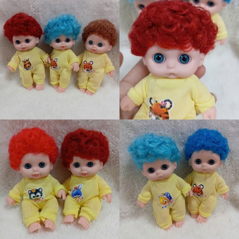 [Đủ mẫu] Búp Bê Nhựa mềm 12 cm 5 inch Vinyl reborn Baby Doll