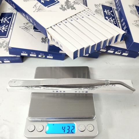 Nhíp Cong Inox 20 cm Gắp Đồ Pha Chế, Gắp Thức Ăn, Trà, Bánh, Gắp Đồ Tiểu Cảnh...PVN3583