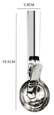 Muổng múc kem đa năng. Dụng cụ múc kem, trái cây bằng inox size vừa và lớn (Loại tốt)