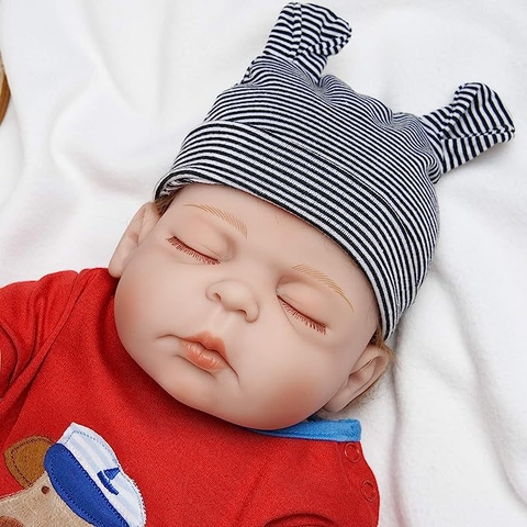 {Đủ Mẫu} Búp Bê Tiền Sản Thân Nhựa 55 cm 22 inch NPK Full Silicone Body Reborn Doll