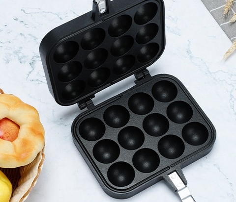 {Đủ Kiểu} Khuôn Chảo Nướng Đường Phố – Pan Waffer Maker