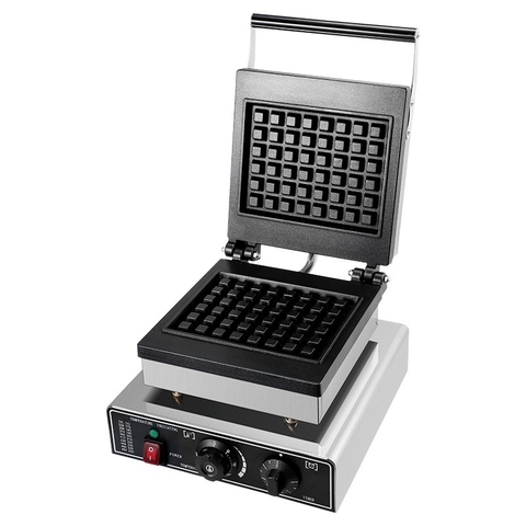 {Đủ mẫu}  Máy Làm Bánh Đường Phố Hình Vuông 410*305*240mm Waffles Maker Electric 1750W 220V Machine