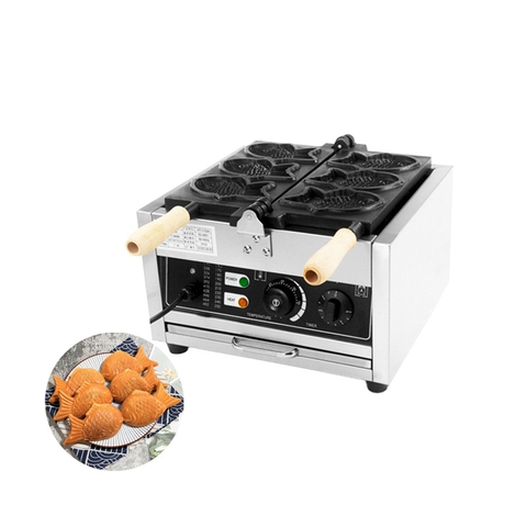{Đủ Mẫu} Xài Điện, Xài Gas  Máy Nướng Bánh Đường Phố 1500W Waffle Maker Electric 220V EU PLUG