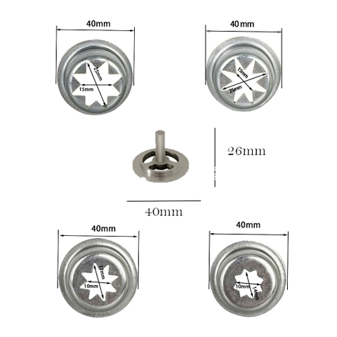 {Đủ Mẫu} Dụng Cụ Nhồi Lạp Xưởng, Xúc Xích, Dồi Sụn Inox Cao Cấp 4L + Phụ Kiện Làm Bánh Churros/Youtiao