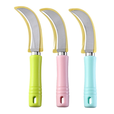 {Đủ Mẫu} Dao Inox Cán Gỗ gọt vỏ trái cây, dao cắt rau củ quả:  Khui Sầu Riêng, dao nông trại, dao rựa, dao chuối, dao dứa, dao làm bếp