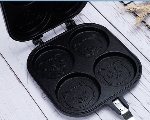 {Đủ Kiểu} Khuôn Chảo Nướng Đường Phố – Pan Waffer Maker