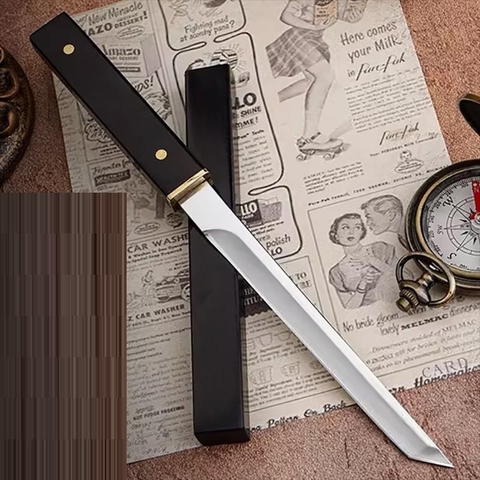 {Đủ Mẫu} Dao Inox Cán Gỗ gọt vỏ trái cây, dao cắt rau củ quả:  Khui Sầu Riêng, dao nông trại, dao rựa, dao chuối, dao dứa, dao làm bếp