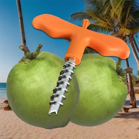 {Đủ Mẫu} Dụng Cụ Mở Vỏ Dừa Bằng Thép Không Gỉ Siêu Nhanh Coconut Shell Opener Tools