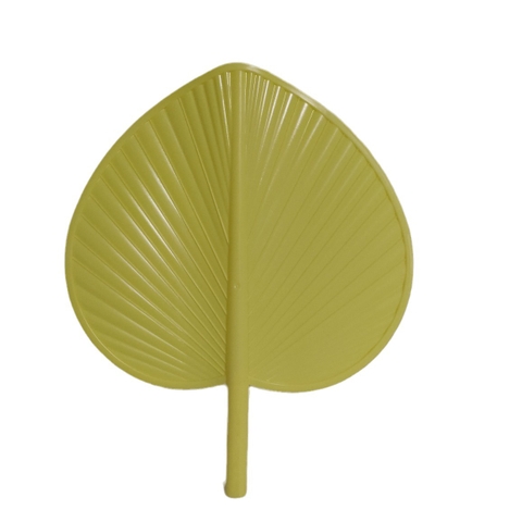 Quạt lá cọ Cổ điển Nhựa, Quạt lá đuôi mèo dày bằng nhựa, cổ điển bền bỉ Đạo cụ ảnh PVN6459