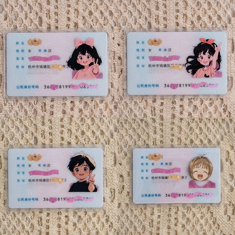 Túi Nilon Lụa Mờ Bọc Thẻ Căn Cước - Bằng Lái Xe - Thẻ ATM - Thẻ Sinh Viên .v.v.v