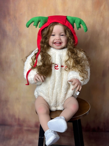 [Đủ mẫu] Búp Bê  Thân Gòn  Mềm Mại 60 cm = 24 inch Reborn Silicon Vinyl Doll