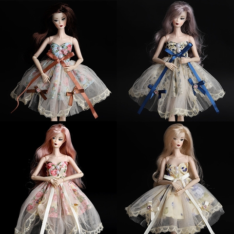 [Đủ mẫu] Búp Bê Barbie Siêu Mẫu 33cm Có Tóc – Phụ Kiện Trang Điểm Cho Bé Gái