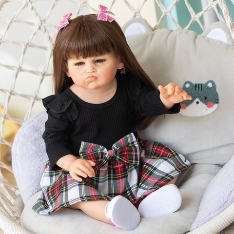 [Đủ mẫu] Búp Bê  70 cm = 28 inch NPK Reborn Vinyl Doll 9 Tháng tuổi  Mô hình Ma-nơ-canh