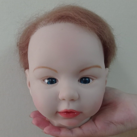 [Phụ Kiện thay thế] Đầu Búp bê Tái Sinh Thân Gòn 55 cm/22 inch Head Reborn Doll (Thanh lý tồn kho)