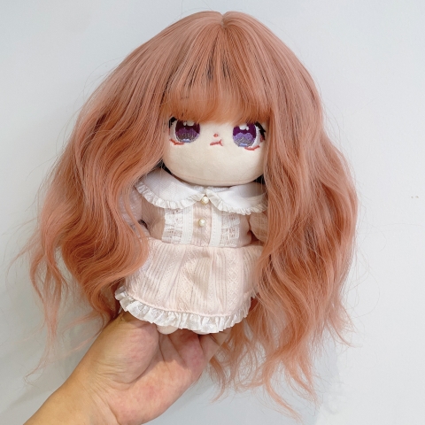 {ĐỦ MÀU} TÓC TƠ GIẢ CHỊU NHIỆT CHO BÚP BÊ TÁI SINH vòng Đầu 30 cm 50 cm = 20 inch Doll + vòng Đầu 34 cm 55 cm = 22 inch Doll, búp bê mini 20 cm (Ixdoll)