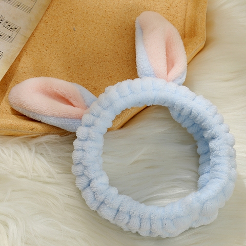 Băng Đô Tai Thỏ Sang Trọng Dễ Thương Phiên Bản Hàn Quốc