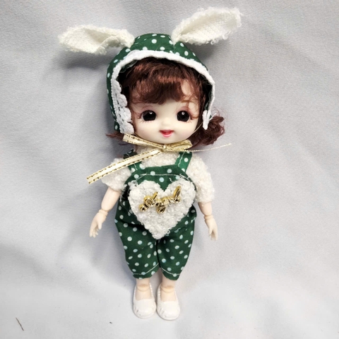 [Đủ mẫu] Búp Bê bjd 12 Khớp 15 cm - BJD 1/8 Mắt 3D Dolls (Tặng áo + giày ngẫu nhiên)