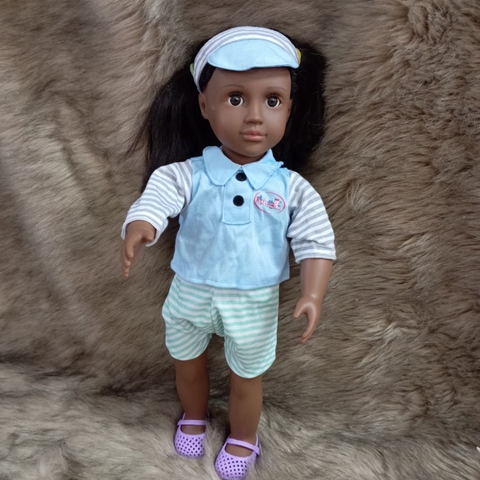 [HÀNG CAO CẤP TỒN KHO] Búp Bê Mỹ Cao cấp 46 cm 18 inch Mắt Chớp - Chính Hãng Our Generation  Doll