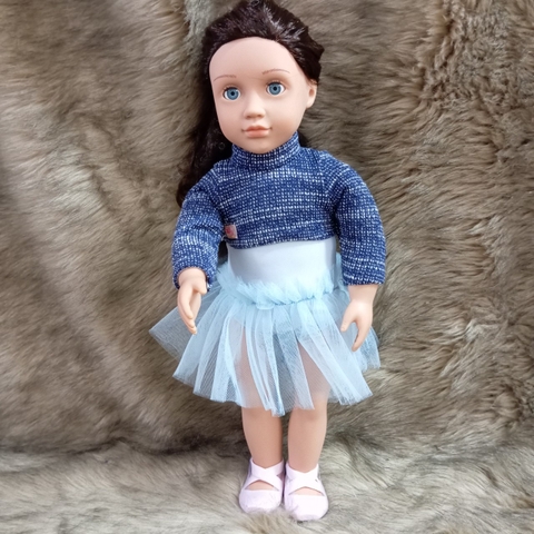 [HÀNG CAO CẤP TỒN KHO] Búp Bê Mỹ Cao cấp 46 cm 18 inch Mắt Chớp - Chính Hãng Our Generation  Doll