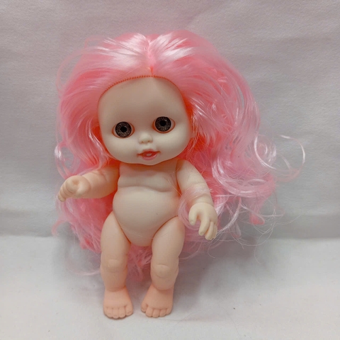 [Đủ mẫu] Búp Bê Nhựa mềm 12 cm 5 inch Vinyl reborn Baby Doll
