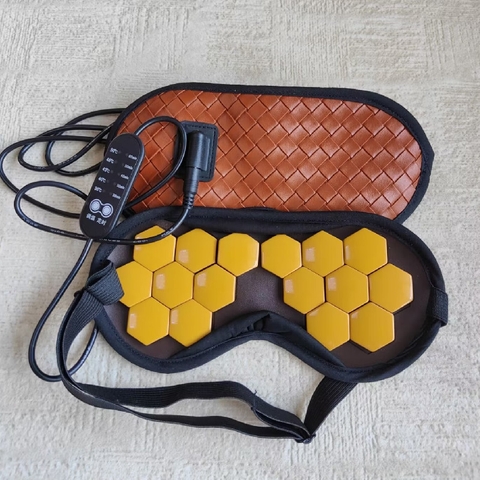 {Đủ Mẫu} Mặt Nạ Mắt Đá Nóng Hàn Quốc Trị Liệu Xài Điện, Hỗ Trợ Giấc Ngủ Germanium Mềm Mại Tốt Cho Sức Khỏe