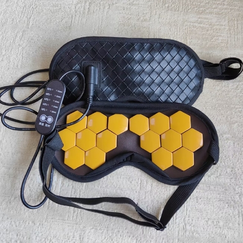 {Đủ Mẫu} Mặt Nạ Mắt Đá Nóng Hàn Quốc Trị Liệu Xài Điện, Hỗ Trợ Giấc Ngủ Germanium Mềm Mại Tốt Cho Sức Khỏe