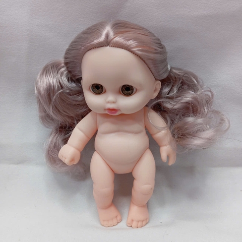 [Đủ mẫu] Búp Bê Nhựa mềm 12 cm 5 inch Vinyl reborn Baby Doll