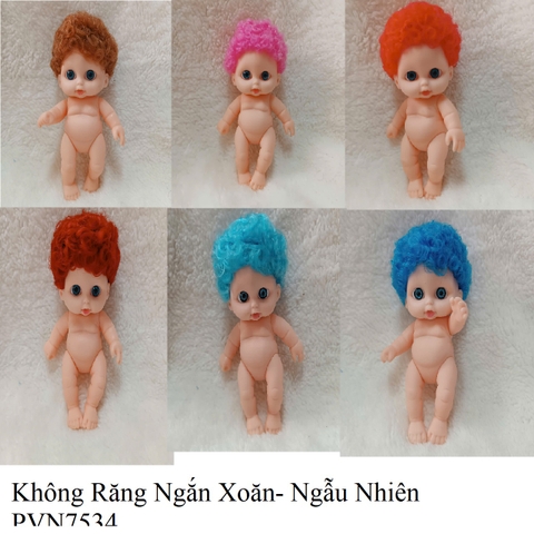 [Đủ mẫu] Búp Bê Nhựa mềm 12 cm 5 inch Vinyl reborn Baby Doll