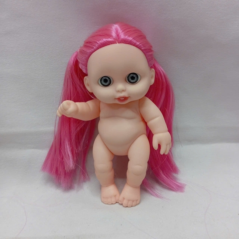 [Đủ mẫu] Búp Bê Nhựa mềm 12 cm 5 inch Vinyl reborn Baby Doll