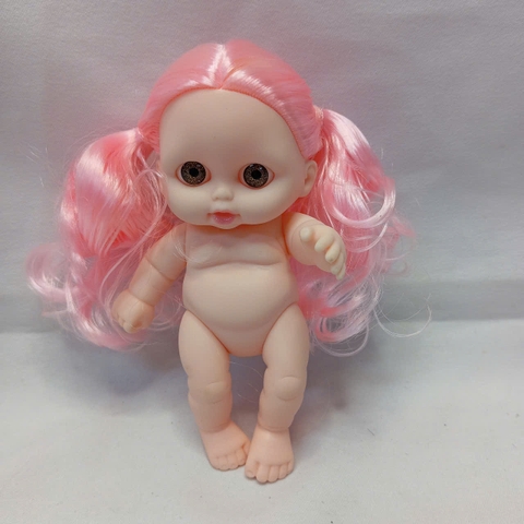 [Đủ mẫu] Búp Bê Nhựa mềm 12 cm 5 inch Vinyl reborn Baby Doll